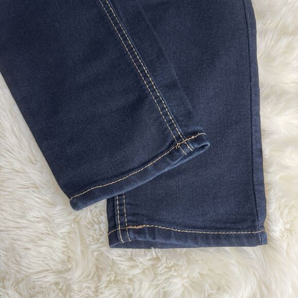 Jordache Skinny Jeans Womens 6 Dark Blue Denim Stretch Measures 28 x 30 - Picture 6 of 8